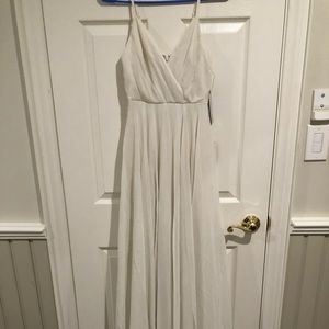 Lulu’s cream maxi dress